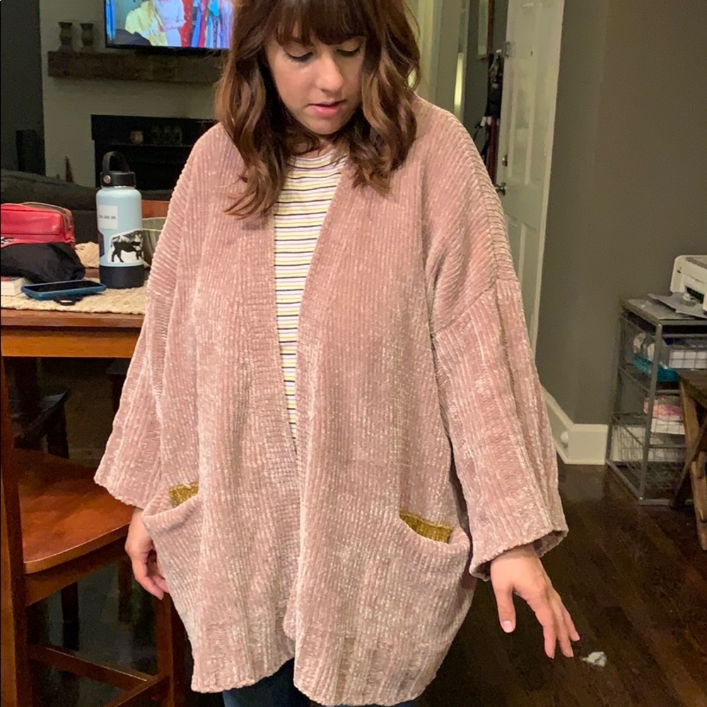 Anthropologie Chenille oversized Sweater